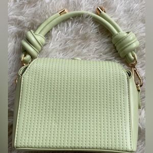 Lime green cute hand bag